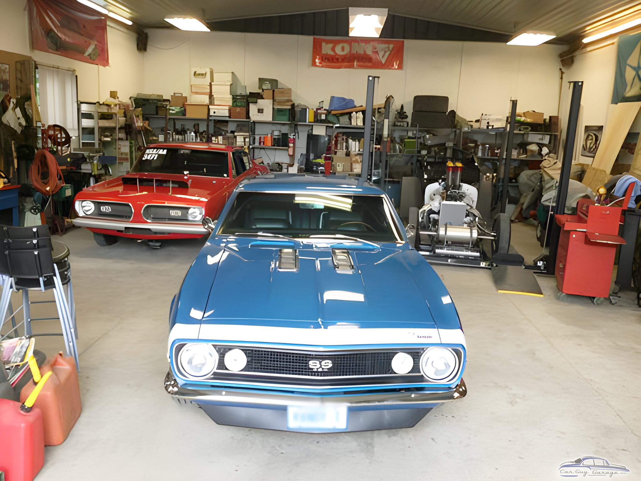 Classic Cars, Car Lift, and Tools in Garage - Randy from Spring Lake, NJ