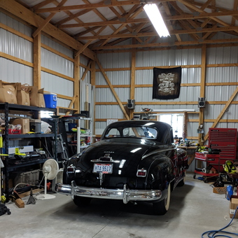 Classic Car and Organized Tool Storage in Spacious Garage - Jon from Perrysburg, OH