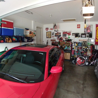 Organized Garage with Storage Shelves and Tools - Slick from Sioux Falls, SD
