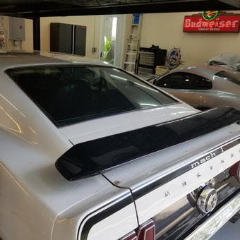 Classic Mustang Mach 1 and Modern Sports Car Garage - Ken from Tampa, FL