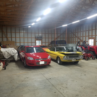 Spacious Garage With Classic Cars, Tractor, Tools - Brian from Milbank, SD