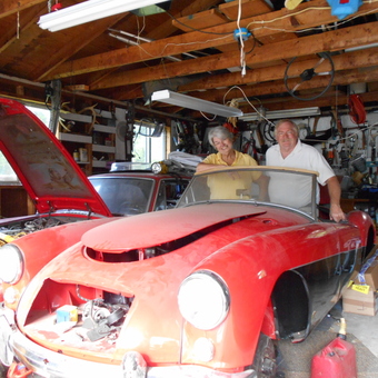 Classic Car Restoration Garage with Tools and Parts - Dave from Bloomington, IN