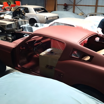 Classic Car Restoration Project Garage with Parts - Gimpy from Shamong, NJ