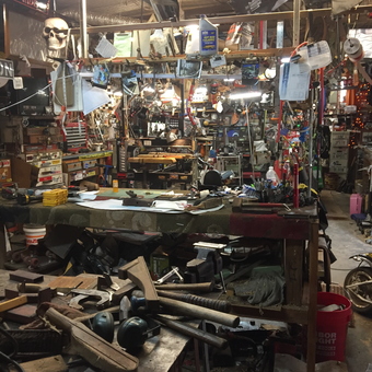 Garage Workbench with Tools and Storage Solutions - JB from Tuscola, TX
