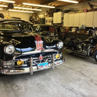 Classic Pontiac, Motorcycle, and Storage Cabinets - Mick from Dixon, IL