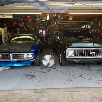 Classic Car Garage with Tools and Decor - Jesse from Greenville, SC