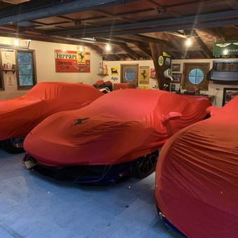 Ferrari Car Covers and Automotive Wall Decor - SimonDGB from Orinda, CA