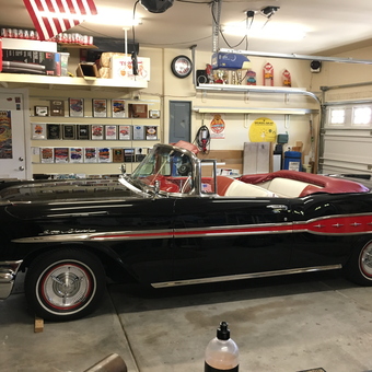 Classic Car Garage with Wall Plaques and Storage - Don from Las Vegas, NV