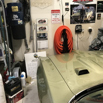 1968 Pontiac GTO Garage with Wall Decor and Tools - Mike from Point Pleasant, NJ