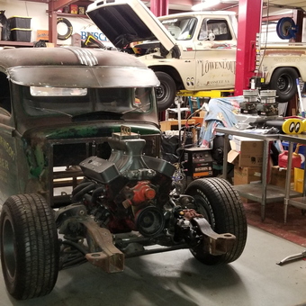 Classic truck project and garage storage solutions - Tim from Bassett, VA
