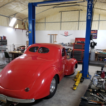 Classic Car with Two-Post Lift and Tool Storage - Jim from Clarkdale, AZ