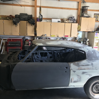 Classic Car Restoration with Cabinets and Tool Chests - Kevin from Mooresville, IN