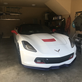 Garage With Corvette, Wall Storage, and Ladder - Ben from Lindale, TX