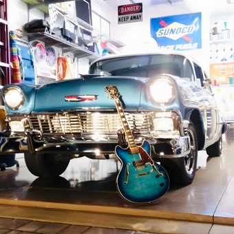 Classic Chevy Garage with Sunoco Sign and Decor - Dave from Estero, FL