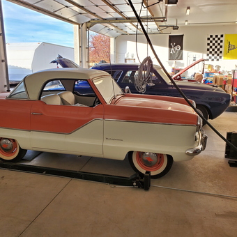 Classic Car Garage with Automotive Decor and Tools - Bob from Newcastle, CA