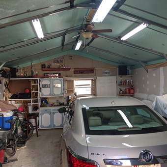 Organized Garage with Storage, Lighting, and Buick - Cheyenne from Greensboro, MD