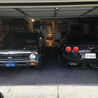 Classic and Modern Cars in Organized Garage - Mike from Upland, CA