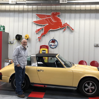 Classic Garage with Vintage Decor and Porsche - Pit Stop Mike from Hot Springs Village, AR