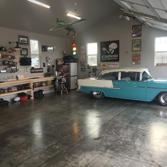 Classic Car Garage with Workbench and Decor - Mike from Annabella, UT
