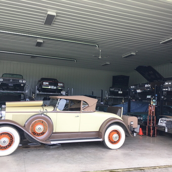 Classic Car Collection with Car Lifts and Trophies - Jeffrey from Dublin, OH