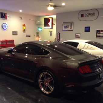 Roush Mustang Garage with Wall Decor and Tool Chest - Steve from Louisville, KY
