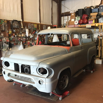 Classic Truck Restoration with Garage Wall Storage - Fredzo from Spanish Fort, AL