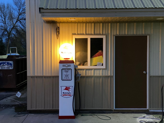 Michael from Grand Forks, ND showing Reproduction Gas Pumps