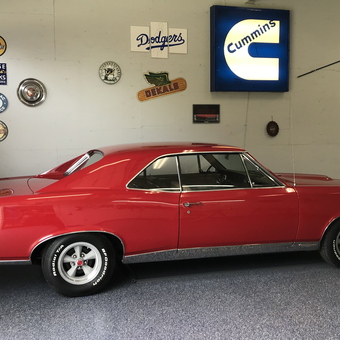 Classic Red GTO and Vintage Garage Signs - Mike from Warren, OR