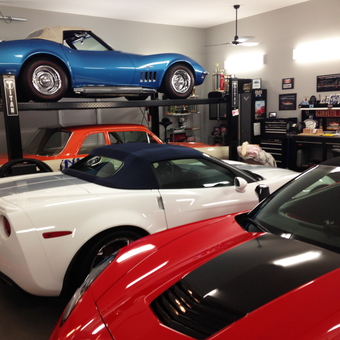 Classic and Modern Cars with Lift and Tool Storage - Dano from Blountville, TN