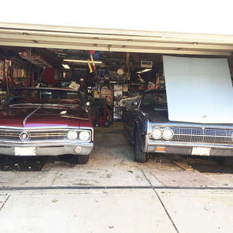 Classic Cars and Garage Tools in a Packed Garage - Lefty from Hickory Hills, IL