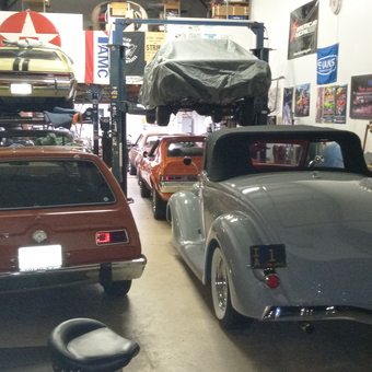 Classic Car Garage with Lifts, Tools, and Decor - Charles from WINDSOR LOCKS, CT