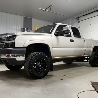 Lifted Chevy Truck in Spacious Garage - REAFER from Thomson, IL