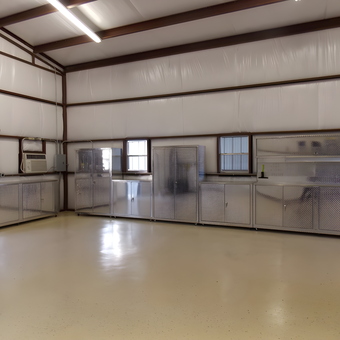 Diamond Plate Garage Cabinets and Tool Storage - Jim from Caldwell, TX