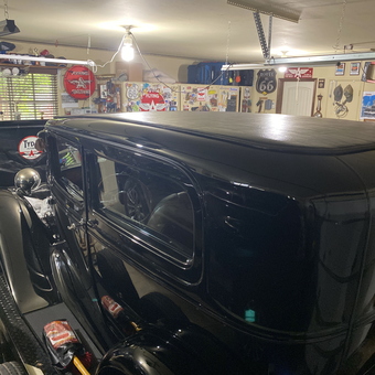 Classic Car and Vintage Garage Signs Display - Dan from Edmond, OK