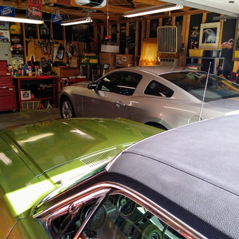 Classic and Modern Cars with Tool Storage - Dick from Topeka, KS