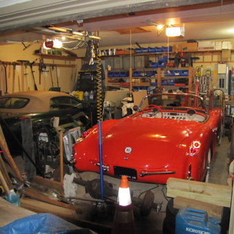 Classic Car Garage with Tools and Storage - John from Centreville, VA