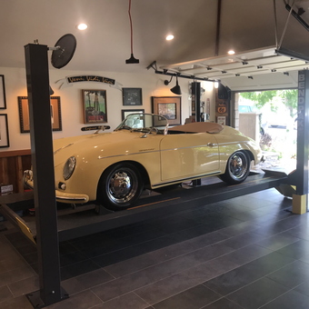 Classic Car on BendPak Lift in Stylish Garage - Steven from Laguna Beach, CA
