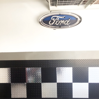 Ford Wall Sign and Diamond Plate Panels - Wes from Peoria, AZ