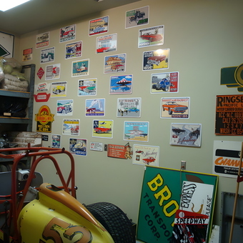 Vintage Race Car Decor and Metal Signs Collection - LEIGH from Costa Mesa, CA