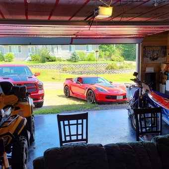 Garage with ATV, Motorcycle, Boat, and Sports Car - PUD from Petawawa