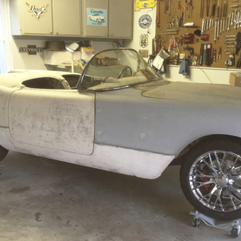Classic Car Project with Wall Tool Storage - Craig from Friendswood, TX