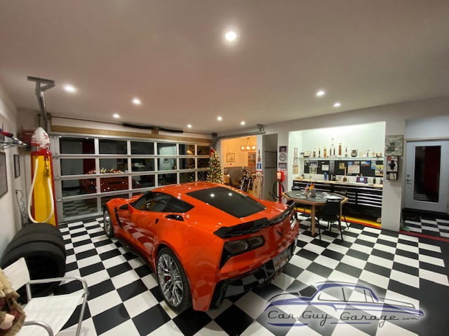 garage flooring, man cave