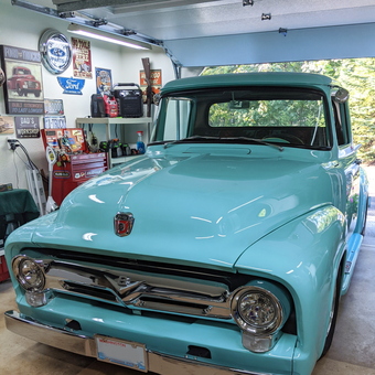Classic Ford Truck and Vintage Decor Garage - Jeff from Battle Ground, WA