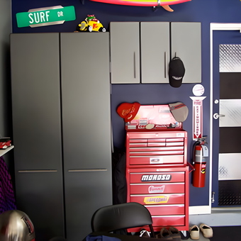 Garage with Storage Cabinets and Tool Chest - Greg from Winter Garden, FL