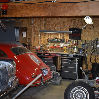 Classic Car Garage with Tool Storage and Workbench - Robert from Denver, CO