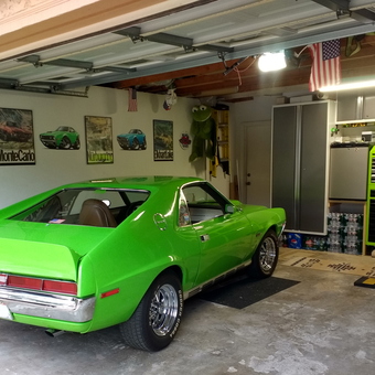 Green Classic Car, Garage Cabinets, Tool Chest - Randy from Escondido, CA
