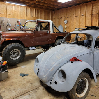 Classic Jeep and VW Beetle Restoration Garage - Stacy from Rapidan, VA