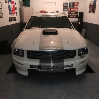 Mustang Garage with Wall Art and Storage Cabinets - Schaeffer from Hummelstown, PA