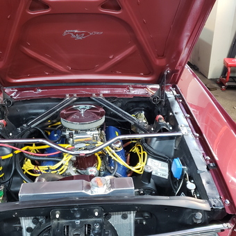 Classic Mustang Engine Bay with Performance Parts - Jose from Staten Island, NY