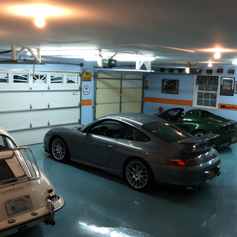 Classic and Modern Sports Cars in Pristine Garage - Mike from Canton, NY